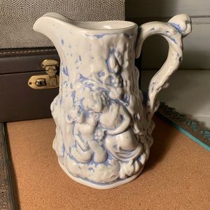 Vintage Art Pottery Pitcher (B16)